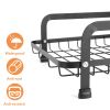 2-Tier Dish Drying Rack For Kitchen Counter Space Saving Rustproof Dish Rack With Drainboard Detachable Kitchen Drainer Organizer Set With Utensil Hol